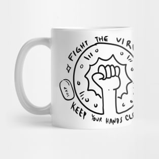 Fight the VIRUS! Mug